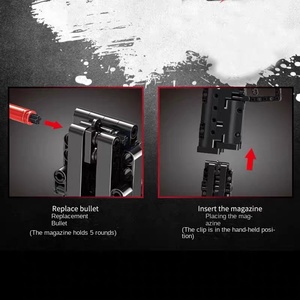 Yuxing Model King 14004 <span class=keywords><strong>Jedi</strong></span> Survival Eating Chicken Pistola Desert Eagle 40 Pezzi Tema Animali e Natura Blocchi da Costruzione Assemblabili - Product Image 2