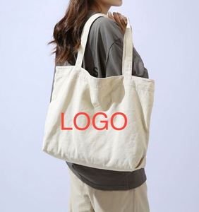 Low Moq Logo Eco-Friendly Cotton Shopping With Pocket Novelty Custom Printed <b>Canvas</b> Tote Gift Bag - Product Image 1
