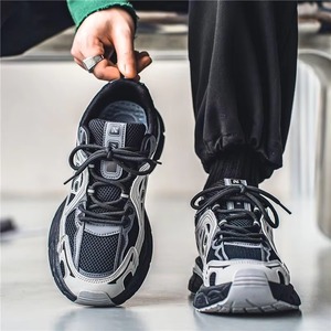 Zapatos Deportivos de Primavera para Hombre, Plataforma de Malla Transpirable, Suela Suave, Impermeables, Antideslizantes, Resistentes al Desgaste, Ligeros y Versátiles - Product Image 2