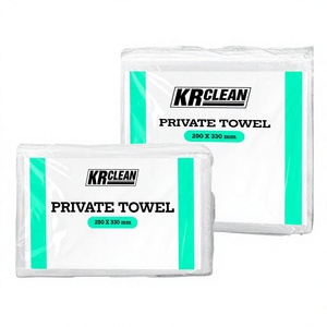 Lingettes nettoyantes jetables écologiques non tissées carrées sans noyau pour la maison et les voyages - Solides et douces, lavables, pour l'hygiène personnelle et l'hygiène extérieure - Product Image 1