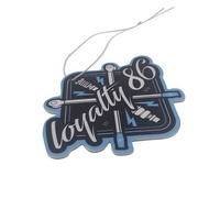 Diffuseur d'air de voiture en papier écologique portable avec logo personnalisé, parfum personnalisé et bon parfum pour cadeaux promotionnels d'entreprise