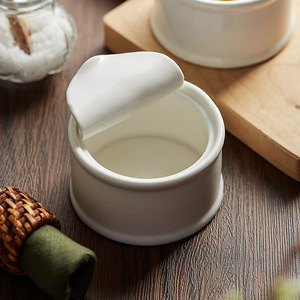 Aluminum Can Ceramic Tableware Hotel Restaurant Special <b>Small</b> Stewed Cups Sauce Dishes Pudding Baking Bowls - Product Image 4