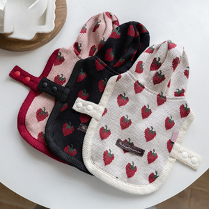 <strong>Hot</strong> Sale Autumn Winter Sweet <strong>Pet</strong> Dog Princess Style Strawberry Print Polyester Vest XL Size <strong>Clothes</strong> with Good - Product Image 1