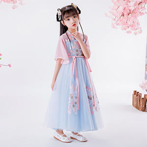 Robe Hanfu Traditionnelle pour Fille, Costume Traditionnel Chinois, Robe de Fée Hanfu pour Enfants - Product Image 6