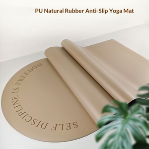 <span class=keywords><strong>Tappetino</strong></span> <span class=keywords><strong>Yoga</strong></span> in Gomma Naturale PU Antiscivolo Ovale Ecologico Personalizzato con Logo, Spessore 5mm per Fitness - Product Image 3