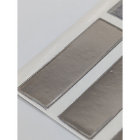Ruban adhésif double face en acrylique découpé sur mesure, étanche, en feuille d'aluminium, épaisseur 0,055 mm, fabriqué à Taïwan pour l'adhérence