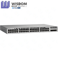 Conmutador de red original serie C9200, interruptor de red de 176Gbps, PoE de 48 puertos + 4X10G