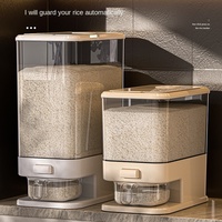 GREENSIDE Seau de rangement haut de gamme de qualité alimentaire, anti-insectes et anti-humidité, pour riz et farine – Indispensable pour la rentrée scolaire