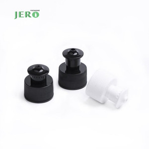 プッシュプルとスクリュー付きプラスチック製ウォーターボトルキャップ食器用液体ボトルキャップ新デザイン - Product Image 4