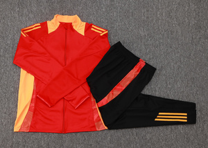 Chaqueta Deportiva de Manga Corta con Cierre Completo, de Secado Rápido, para Otoño/Invierno, Traje de Entrenamiento, Ropa de Fútbol para la Competencia de Clubes Europeos 24/25 Múnich - Product Image 5