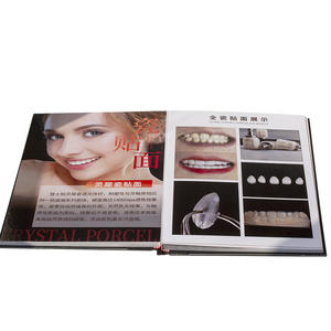 All-Ceramic Dental <b>Veneers</b> Crystal Photo Album & Communication Booklet <b>Teeth</b> <b>Cover</b> Materials Consumables Promotional Brochure - Product Image 4