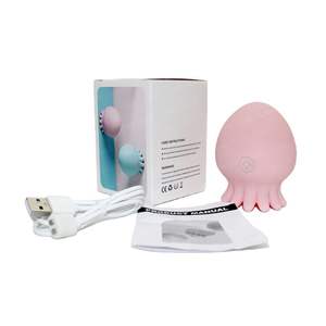 <span class=keywords><strong>Jellyfish</strong></span> Mute Mujer Estimulador de punto G Oral Succión Lengua Lamiendo Vibrador Adulto Juguete sexual para mujeres Coqueteo y burlas - Product Image 1