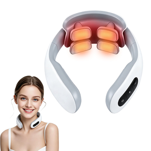 เครื่องนวดคออัจฉริยะ ผ่อนคลายกล้ามเนื้อ ช่องเสียบชาร์จแบบ Micro USB เครื่องนวดบริเวณต้นคอ ปิดอัตโนมัติใน 15 นาที เครื่องนวด TENS อัตโนมัติ - Product Image 1