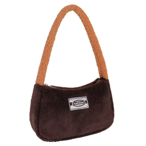 Soft Faux Fur Polyester Handbag Portable Design Waterproof Zipper Closure Fashionable Square Shape for All Seasons Daily Use - Product Image 4