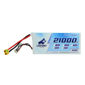 LOOYBAT 농업 드론 충전식 리튬 폴리머 배터리 11.1V 18.5V 22.2V 3S 5S 6S <span class=keywords><strong>20000mAh</strong></span> 21000mAh 드론 리포 배터리 팩 - Product Image 4