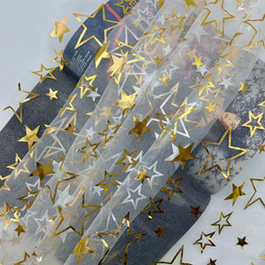 Tùy Chỉnh Năm Cánh Sao Lưới Vải Chụp Nền Vải DIY Handmade Trẻ Em Của Quần Áo Cho Halloween Cosplay - Product Image 3