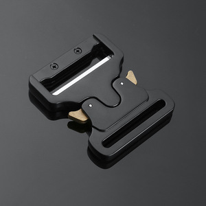 Hebilla de Liberación Lateral de Aleación Negra, 50 mm de Diámetro Interior, Duradera para Bolsas y Correas - Product Image 3