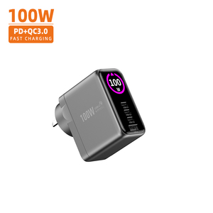 Cargador USB-C Vina con Enchufe Europeo, 4 Puertos USB-C y USB-A, Pantalla TFT, Carga Rápida GaN de 100W, Certificación PD 3.1 PPS y CE para <span class=keywords><strong>Xiaomi</strong></span> - Product Image 5