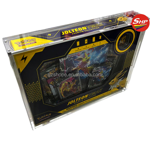 Vente en gros d'usine SHP avec couvercle magnétique acrylique pour Pokémon TCG: <span class=keywords><strong>VMAX</strong></span> Dragons Premium Collection Box Acrylique Display Protect Case - Product Image 3