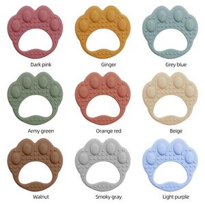 Mordedor de silicona para bebés, juguetes esenciales para bebés, mordedores de silicona para bebés de 0 a 6 meses, mordedor para niños pequeños de 6 a 12 meses - Product Image 5