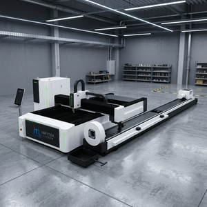 เครื่องตัดไฟเบอร์เลเซอร์ Infitek 1000W สำหรับงาน CNC ตัดแผ่นและท่อ สำหรับการผลิตโลหะที่มีความแม่นยำสูง - Product Image 1