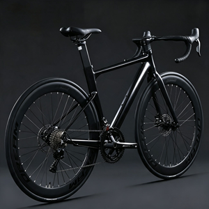 Vélo de route à cadre en aluminium 18 vitesses avec suspension avant et freins à disque doubles <span class=keywords><strong>pour</strong></span> usage sur gravier/hors route - Hommes/Femmes Sports SD267 Aluminium - Product Image 4