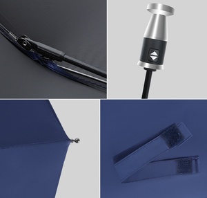 Tùy chỉnh hỗ trợ chất lượng cao UPF 40 + quảng cáo kinh doanh Quà tặng người đàn ông xe ba lần tự động ô - Product Image 6