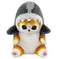 Peluche chat Mofusand Fushandi YE618 authentique, jouet en peluche japonais mignon, poupée chat de dessin animé mignonne