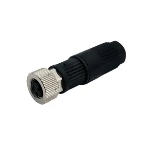 Field-wireable Quick Connect M8 3 Pin Female Connector