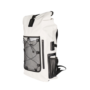 Mochila Impermeable para <span class=keywords><strong>Escalada</strong></span> y Viajes, Mochila <span class=keywords><strong>Deportiva</strong></span> Portátil con Cierre Enrollable, Blanca y Suave - Product Image 1