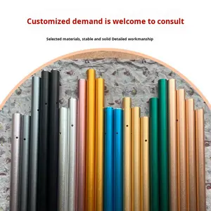 معالجة مخصصة لأنابيب سبائك الألومنيوم 6061/6063، خدمات خراطة وثني CNC بألوان مؤكسدة، متعددة الاستخدامات - Product Image 3