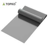 TOPKO Stock Venta al por mayor de látex plano banda de resistencia fitness entrenamiento físico bandas de resistencia