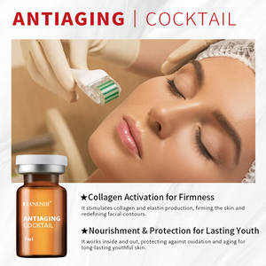 Sérum Cocktail Skinbooster OEM Protect360 Radiance Anti-âge Éclaircissant Purifiant Raffermissant Réparateur Hydratant Visage - Product Image 2