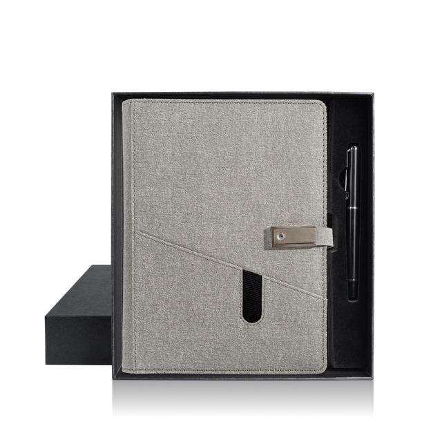 CARDSILK Gift Sets for Men Featuring Wireless Charging A5 Notebook and Multifunctional Stationery with Custom Logo Ideal for Business