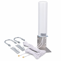 Antenne omnidirectionnelle extérieure 4G LTE 10 12dBi 698-2700MHz avec connecteur personnalisé SMA TS9 CRC9 pour routeur, modem et amplificateur de signal