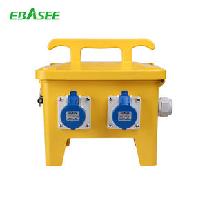 Caja de Distribución de Energía Portátil con Tomas Industriales de 16A, 32A, 63A y 125A, Caja de Tomacorrientes Eléctrica Impermeable IP65 - Product Image 3