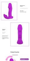 Best-seller Amazon : Masturbateur féminin télécommandé à trois moteurs, modèle portable, jouet sexuel directement de l'usine