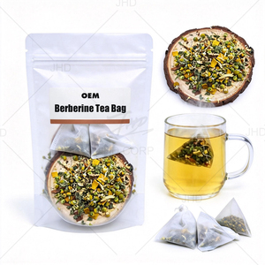 Bolsitas de Té Herbal Funcional Personalizadas OEM, 2g 5g por Sobres, Bolsita de Té de Berberina con Coptis, Manzanilla, Menta, <span class=keywords><strong>Canela</strong></span> <span class=keywords><strong>y</strong></span> <span class=keywords><strong>Jengibre</strong></span> - Product Image 1