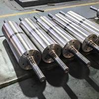 Wear Resistant Cast Iron Roller, Centrifugal Casting Backup Roll Forged Cold-Rolled Work Roll for Steel Mill, Mining Machinery