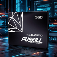 Unidad de Estado Sólido Interna PUSKILL SATA3 de 2.5'', 120GB, 128GB, 240GB, 256GB, 480GB, 512GB, 1TB, Alto Rendimiento, Nuevo Diseño