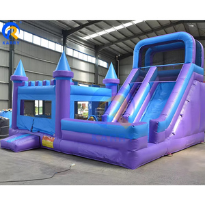 Château Gonflable en Gros pour Enfants, Aire de Jeux Gonflable pour Enfants, Château de Dessin Animé avec Toboggan, Structures Gonflables pour Fêtes - Product Image 6