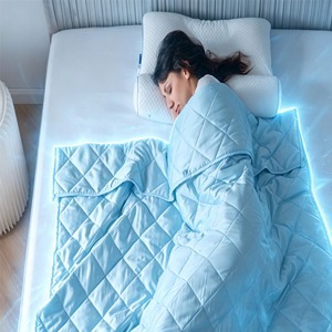 Couverture lestée personnalisée en bambou rafraîchissant pour adultes et enfants, 150x200cm, 15lbs, designs variés - Product Image 1