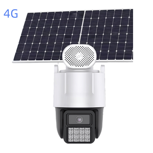 กล้อง PTZ IP66พลังงานแสงอาทิตย์กันน้ำเซ็นเซอร์ CMOS มองเห็นกลางคืนสีเต็มรูปแบบการรักษาความปลอดภัยในบ้านไร้สายใช้งานกลางแจ้ง - Product Image 3