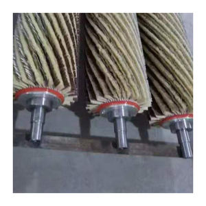 Brosse cylindrique de nettoyage professionnelle industrielle avec manche en métal, brosse à rouleau en <span class=keywords><strong>sisal</strong></span> personnalisée OEM, résistante à l'usure et durable - Product Image 4