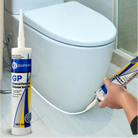 GUFENG GP Mastic silicone direct pour fissures de béton, pour cadres de fenêtres et de portes