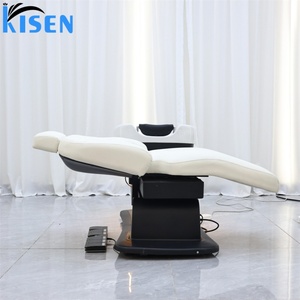 เก้าอี้สระผม Kisen Beauty Bed รุ่นหรูหรา พร้อมบริการสปาหัว  โต๊ะสระผมปรับระดับได้ด้วยระบบไฟฟ้า เก้าอี้หมุนได้ ลดราคาพิเศษ - Product Image 4