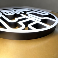 Letreros Comerciales Personalizados de Fábrica, Letras de Canal 3D LED Acrílicas, IP65 Impermeables, Letreros Publicitarios para Exteriores, Parques y Tiendas