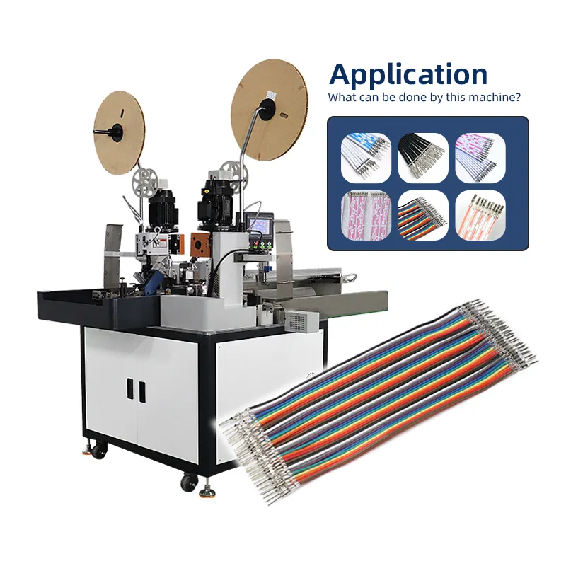 ZJ-A05W 음소거 압착 단자 기계 사용자 정의 OTP 수평 수직 자동 단자 선 압착 기계 케이블 프레스 기계