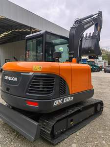 รถขุดตีนตะขาบ Develon DX60D ใหม่เอี่ยม ขนาด 6 ตัน เครื่องจักรก่อสร้างสำหรับขาย - Product Image 3