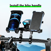 Support d'extension de guidon de moto avec double pince de fixation, plateforme d'extension de guidon, accessoires moto